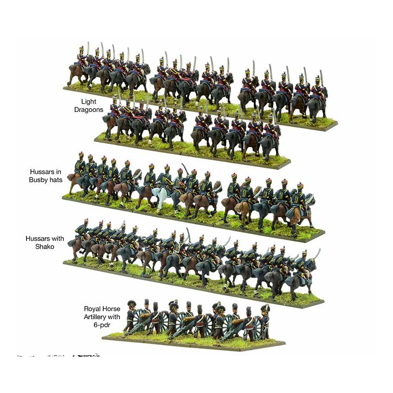 Black Powder Epic Battles Waterloo British Light Cavalry Brigade