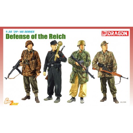 German soldiers "Defense of the Reich". DRAGON 6694