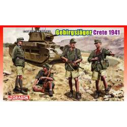 Tropas Gebirgsjager  alemanas en Creta, 1941. DRAGON 6742