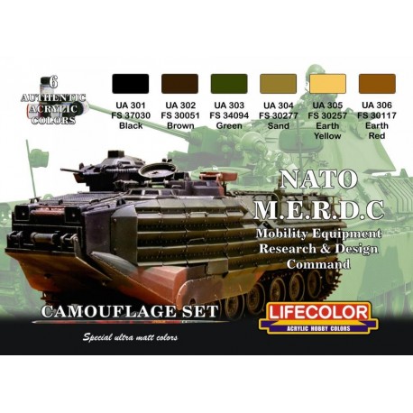 Set OTAN M.E.R.D.C. LIFECOLOR CS02