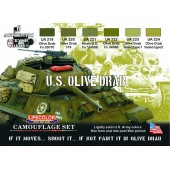 U.S. Olive Drab Set. LIFECOLOR CS11