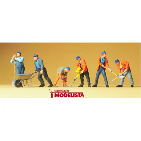 Workers. PREISER 65336