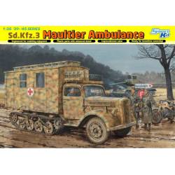 Ambulancia alemana Sd.Kfz.3 Maultier. DRAGON 6766