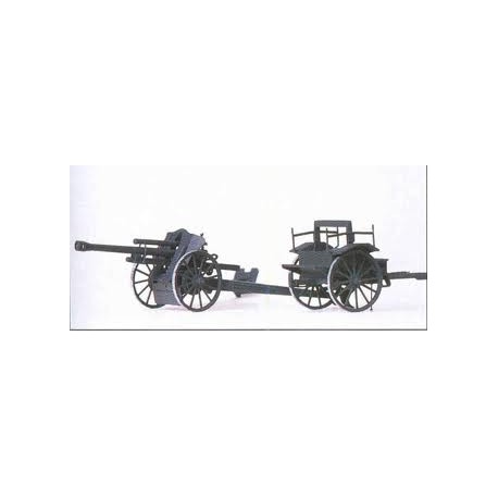 Light field howitzer 10,5 cm leFH 18 M Limber. PREISER 16527