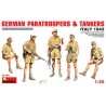 German Paratroopers and tankers. MINIART 35163