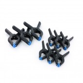 Set of 9 nylon hobby clamps. MODELCRAFT PCL3000