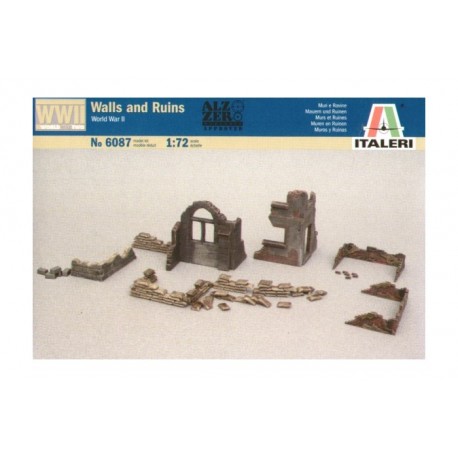 Muro y ruinas. ITALERI 6087