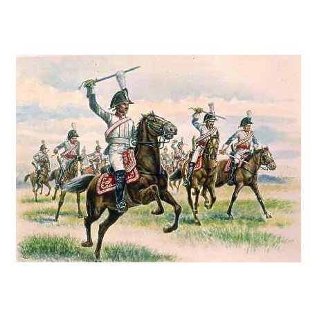 Prussian cuirassiers.  ITALERI 6007