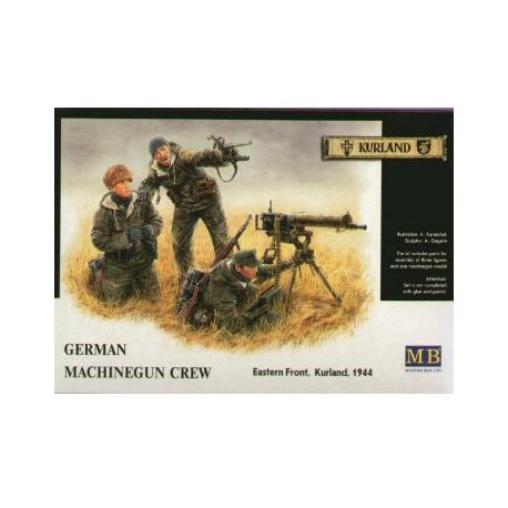 Ametralladores alemanes, Kurland 1944. MASTER BOX 3526