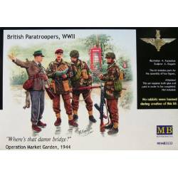 British paratroopers. MASTER BOX 3533