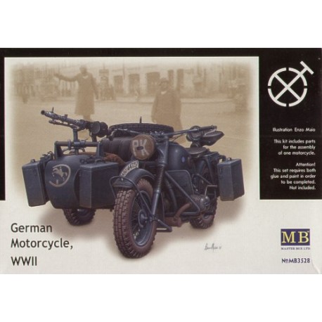 BMW R75 con sidecar. MASTER BOX 3528