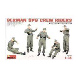 German SPG crew riders. MINIART 35054