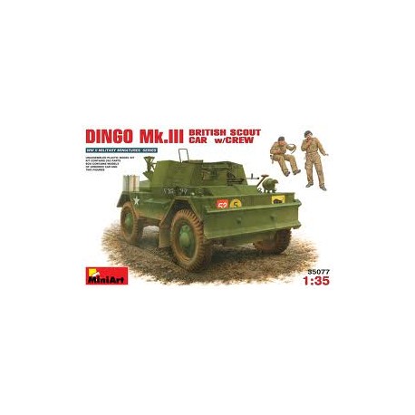 Dingo Mk. III y tripulación. MINIART 35077