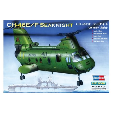 CH-46E/F Seaknight. HOBBY BOSS 87223