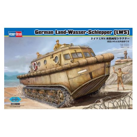 German LWS amphibious tractor, Early. HOBBY BOSS 82430