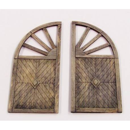 Wooden gate, round. PLUS MODEL 431