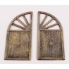 Wooden gate, round. PLUS MODEL 431