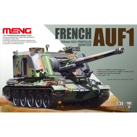 French AUF1 155mm self-propelled howitzer. MENG TS-004