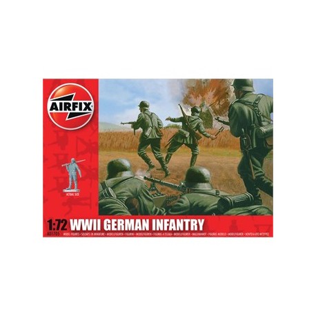 WWII German Infantry. AIRFIX A01705