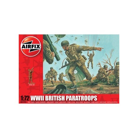 Paracaidistas británicos, WWII. AIRFIX A01723