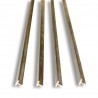 Brass profile T. 2 x 1 mm. HIRSCH 40021