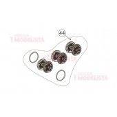 Wheel set for locomitves 7200/7500 RENFE. ER3016/44