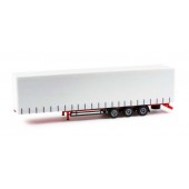 Lowliner curtain canvas trailer. HERPA 075664