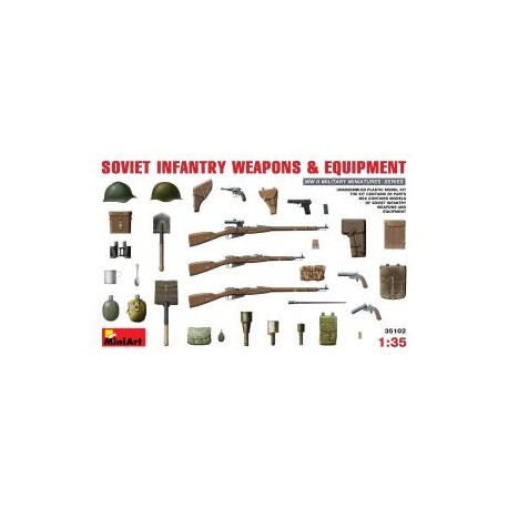 Soviet infantry weapons and equipment. MINIART 35102