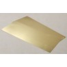 Brass sheet, 0,12 mm. ALBION SM1M