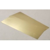 Brass sheet, 0,12 mm. ALBION SM1M