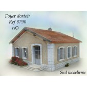 Hearth dormitory for depot. PN SUD MODELISME 8790