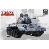 T-34/76 with full interior kit. AFV CLUB 35144