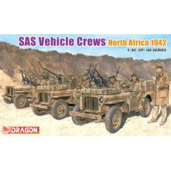 SAS vehicle crews North Africa, 1942. DRAGON 6682