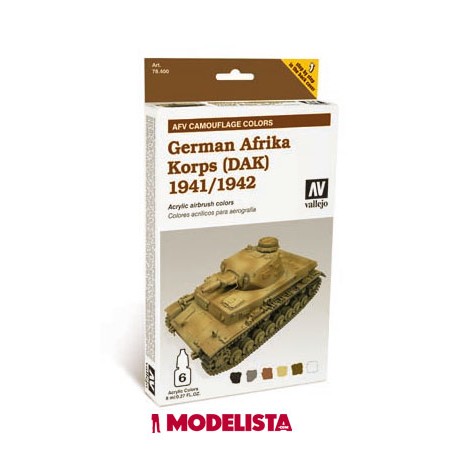 German Afrika Korps (DAK) 1941/1942. VALLEJO 78409