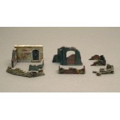 Walls and ruins. ITALERI 6090