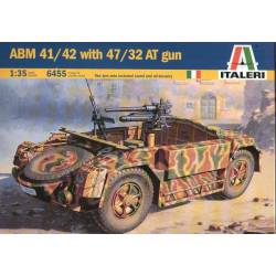 ABM 42 con cañon AT 47/32. ITALERI 7053