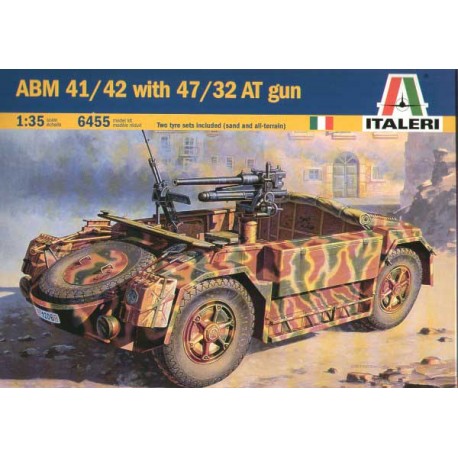 ABM 42 con cañon AT 47/32. ITALERI 7053