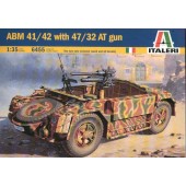 ABM 42 with 47/32 AT gun. ITALERI 7053