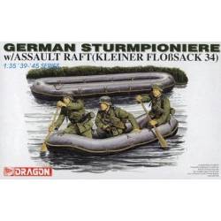 German Sturmpioniere Soldiers w/Assault Raft. DRAGON 6076