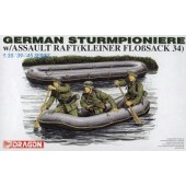 German Sturmpioniere Soldiers w/Assault Raft. DRAGON 6076