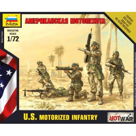 Infantería motorizada USA. ZVEZDA 7407