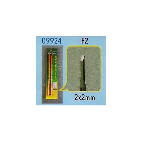 Cincel para modelismo, 2mm. TRUMPETER 09924