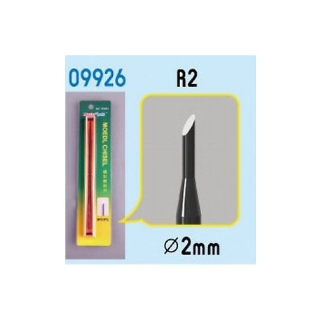 Cincel para modelismo, 2 mm. TRUMPETER 09926