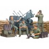 German anti aircraft gun crew. TRUMPETER 00432