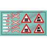 Road signs: Train. ETM 9012