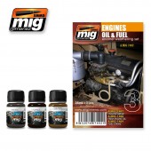 Set para motores; combustible y aceite. AMIG 7402