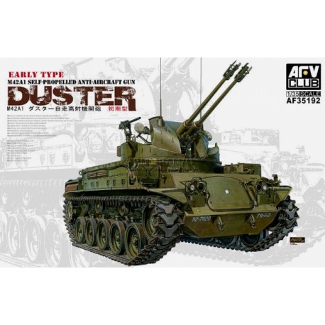 M42A1 self-propelled anti-aircraft gun Duster. AFV CLUB 35192