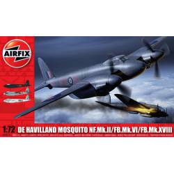 De Havilland Mosquito MkII/VI/XVIII. AIRFIX A03019