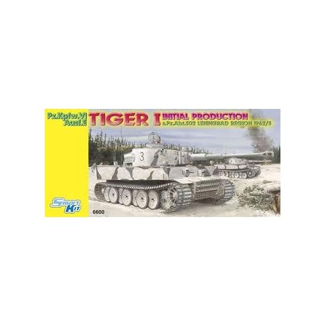 Tiger I, versión inicial. DRAGON 6600