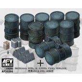 German fuel drums. AFV CLUB 35266